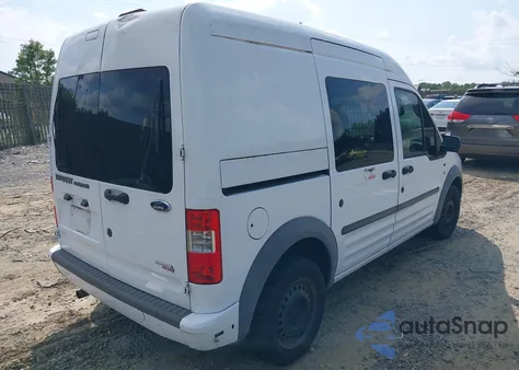 2012 Ford Transit Connect Xlt from USA, damaged, VIN NM0LS6BN2CT087743